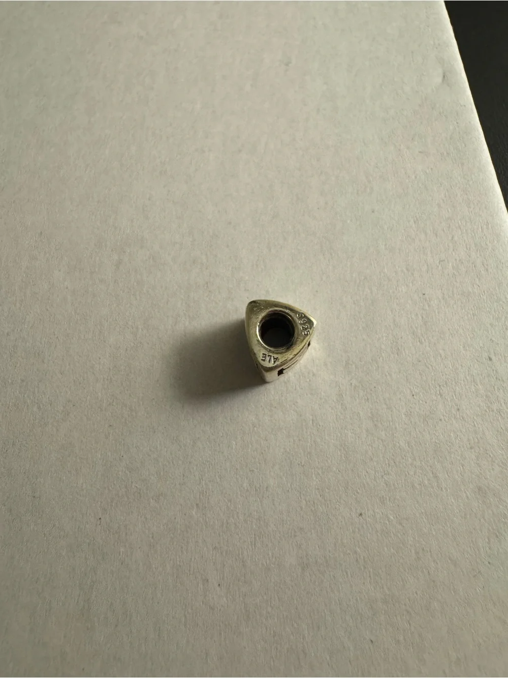 Pandora Sterling Silver 'M' Letter Charm